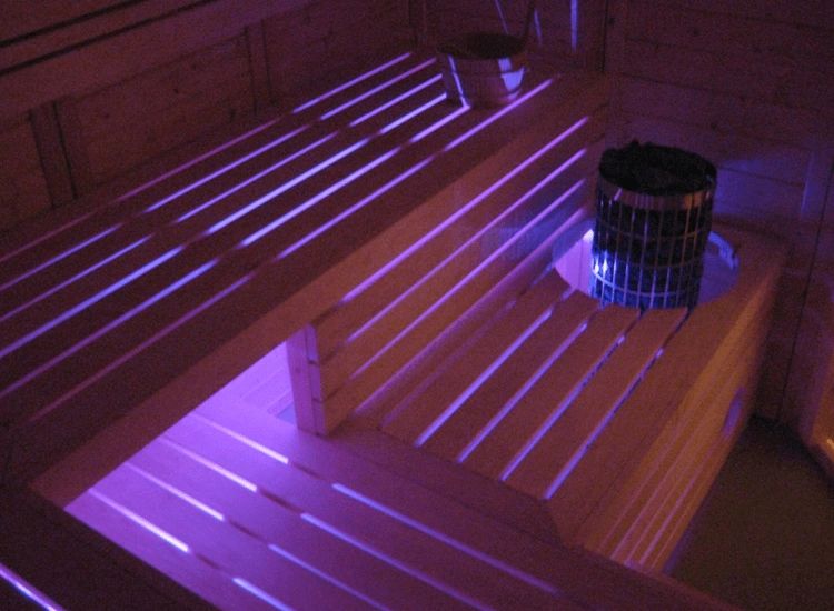 Ledstrips in sauna | Sauna verlichting - LedstripKoning