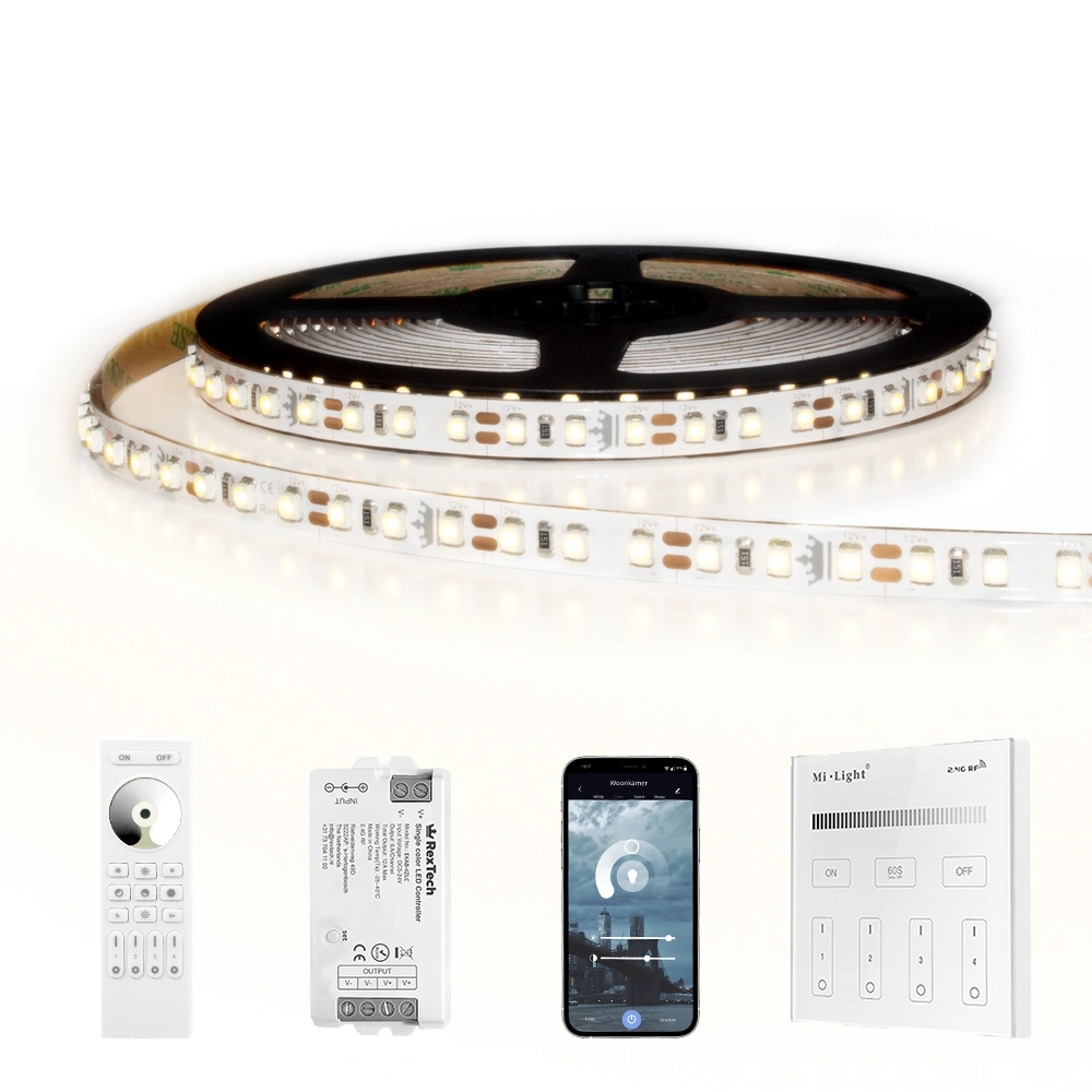 14 meter - 1680 leds complete led strip set helder wit