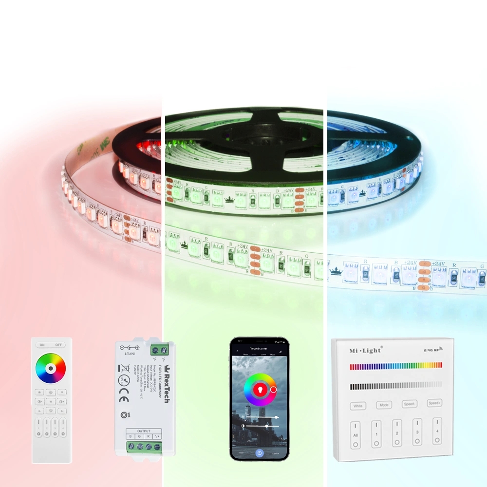 40 meter RGB pro led strip complete set - 4800 leds