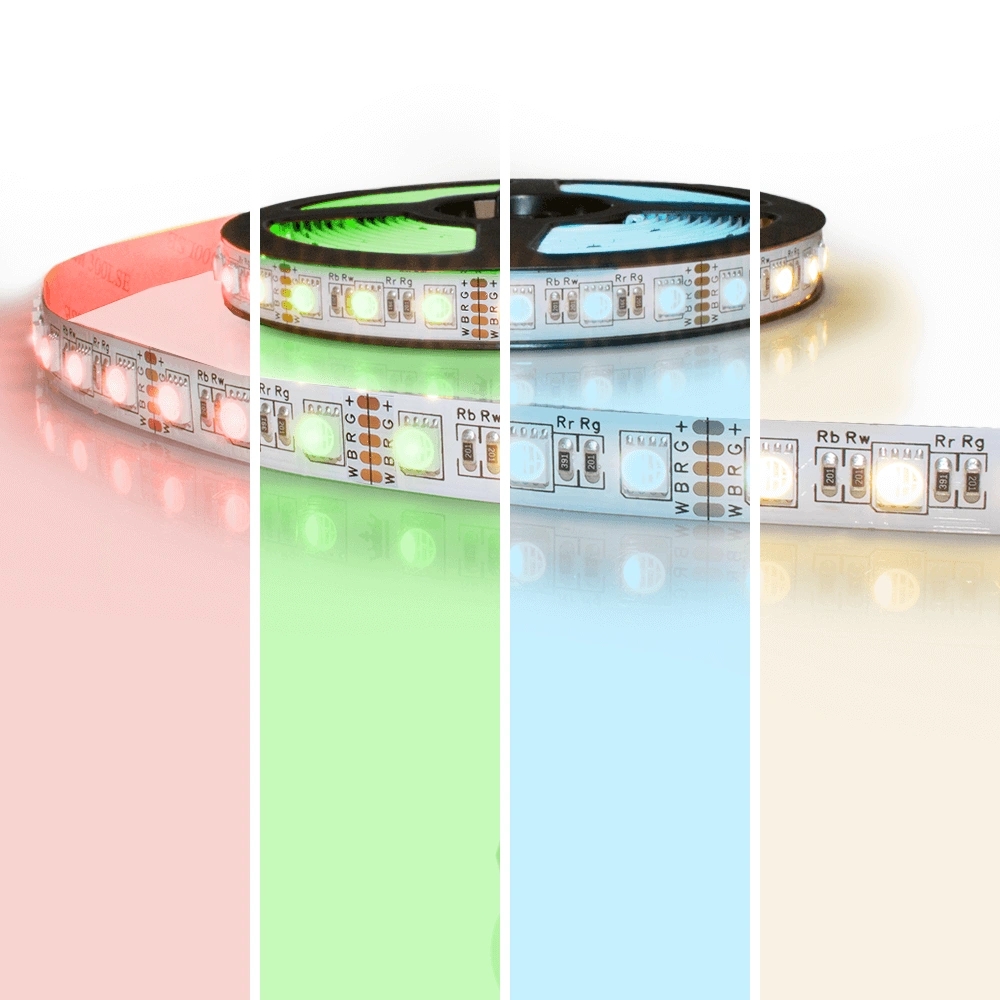 5 meter RGBW led strip premium met 360 leds - losse strip