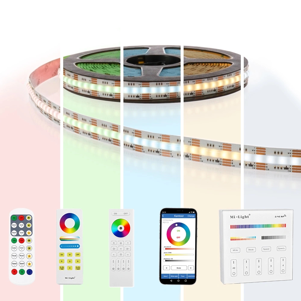 7 meter RGBWW led strip prime met 840 leds p/m - complete set