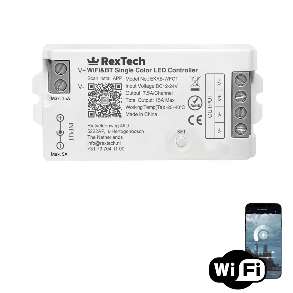 Losse wifi controller voor witte led strips