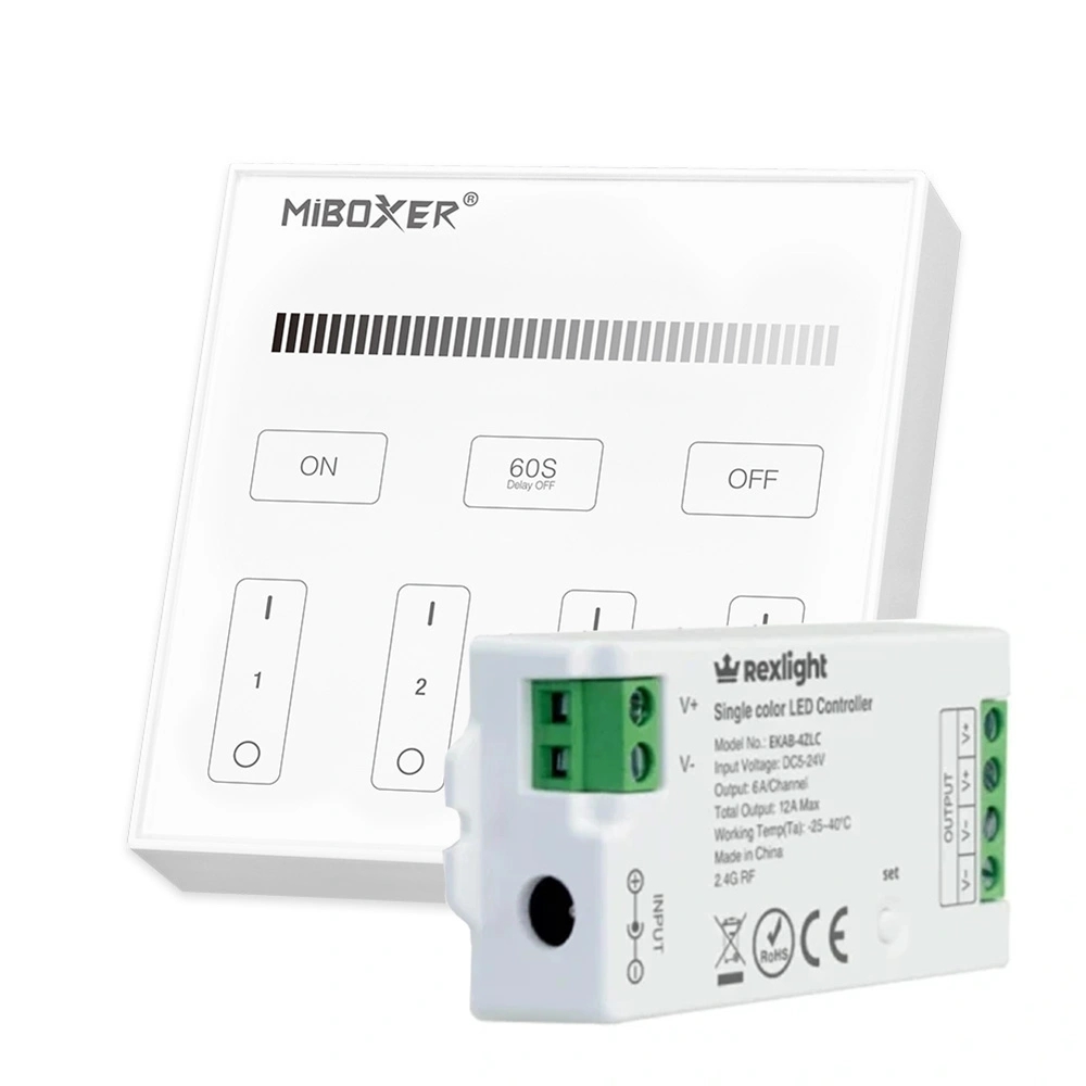Touch panel draadloos inclusief dimmer