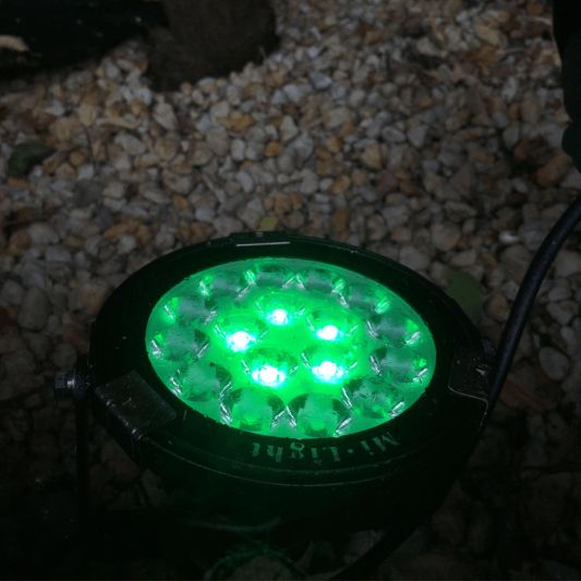 1-4 RGBWW Wifi LED tuinspots 9 Watt - set met afstandsbediening