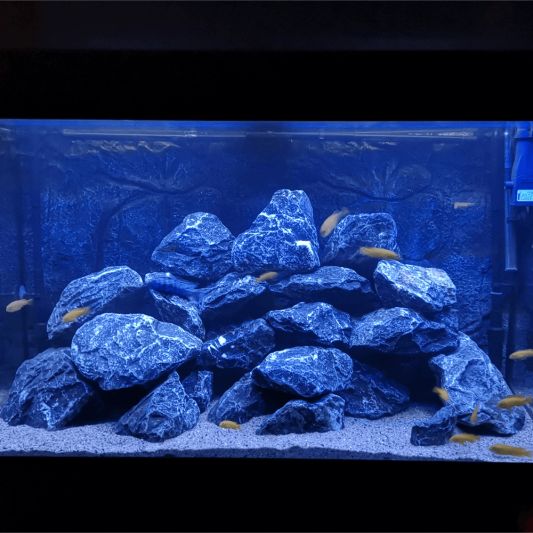 1,5 t/m 2 meter BLAUW complete set aquarium led strip