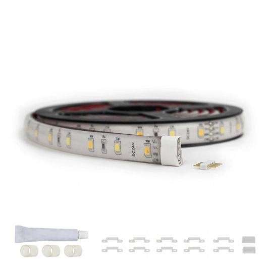 1 meter Dual White led strip voor buiten losse strip
