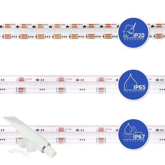 1 meter led strip RGBW Prime