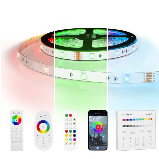 1 meter RGB led strip complete set - 30 leds