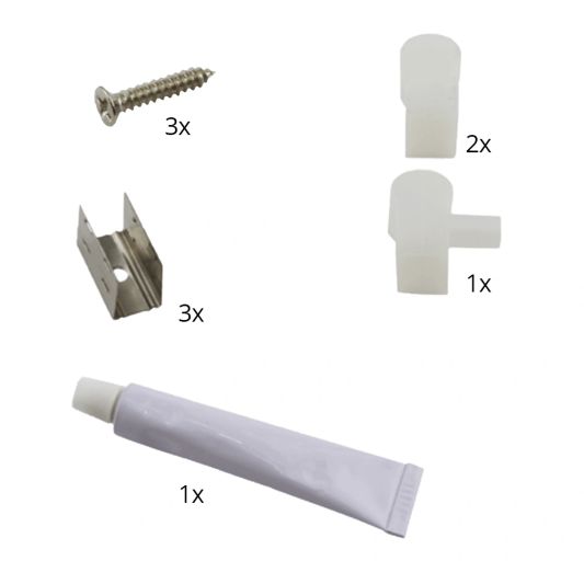 1 meter RGB Neon LED flex Maxi rond - complete set neon verlichting