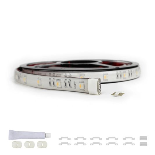 1 meter RGBW led strip voor buiten complete set