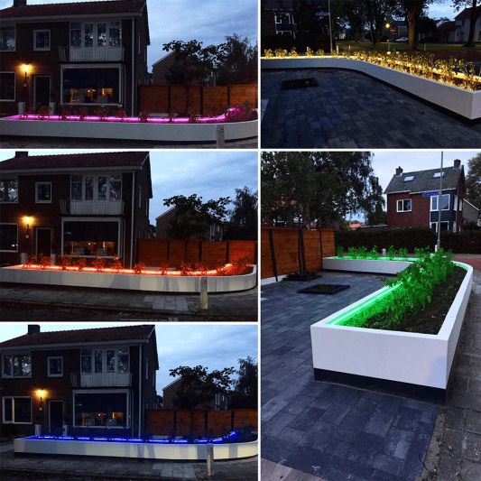 1 meter RGBWW Premium led strip voor buiten losse strip