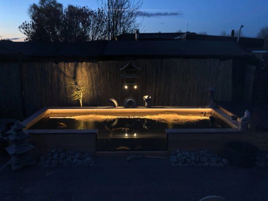 1 meter Warm Wit led strip voor buiten losse strip