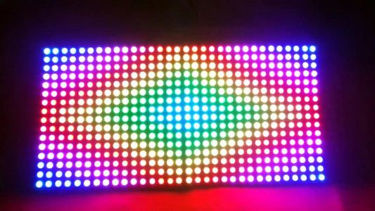 0,5 meter WS2812b digitale RGB ledstrip Premium - losse strip