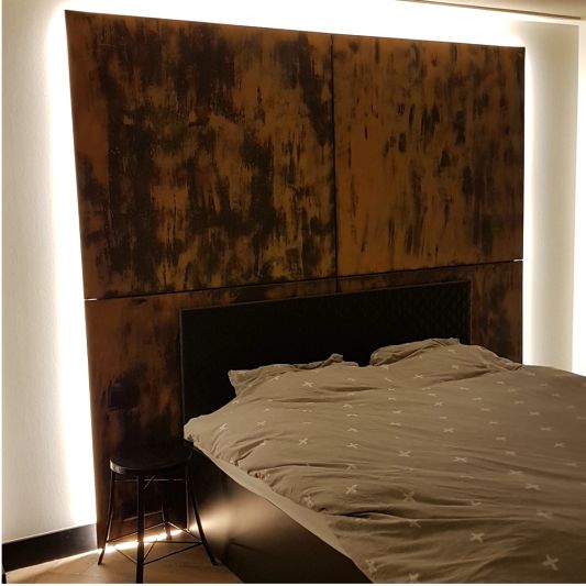 10 meter Helder Wit led strip COB met 600 leds per meter - complete set