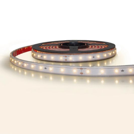 10 meter led strip constant current warm wit waterdicht - 3000 Kelvin - 600 leds 24V