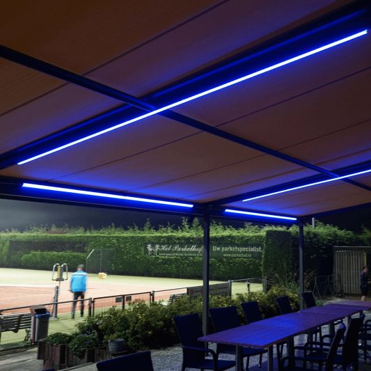 12 meter RGBW led strip voor buiten complete set