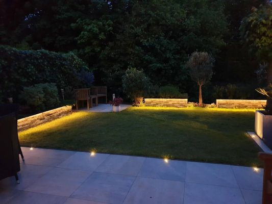 10 meter RGBW led strip voor buiten complete set