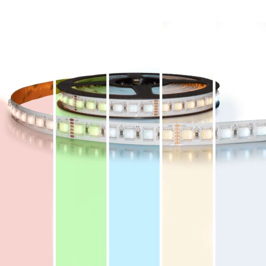 10 meter RGBWW led strip Pro met 960 leds - losse strip