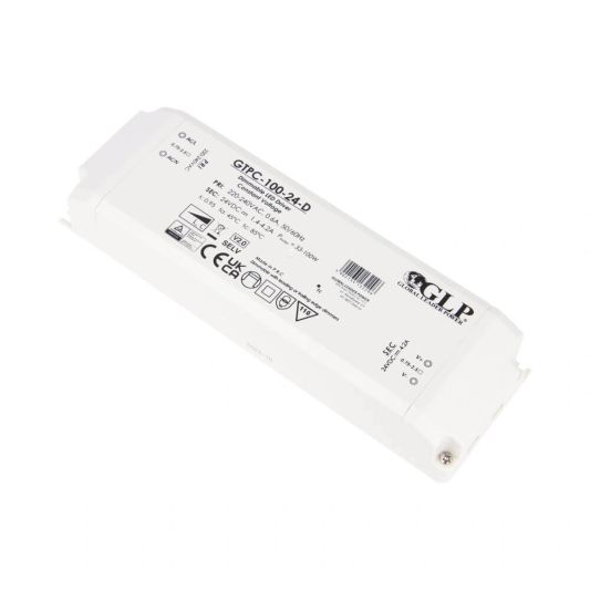 100W - 24V Professionele compacte dimbare led driver