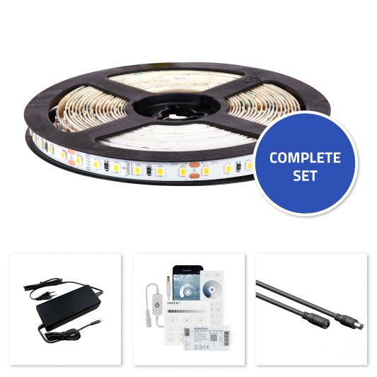 11 METER - 1320 LEDS complete led strip set Daglicht wit