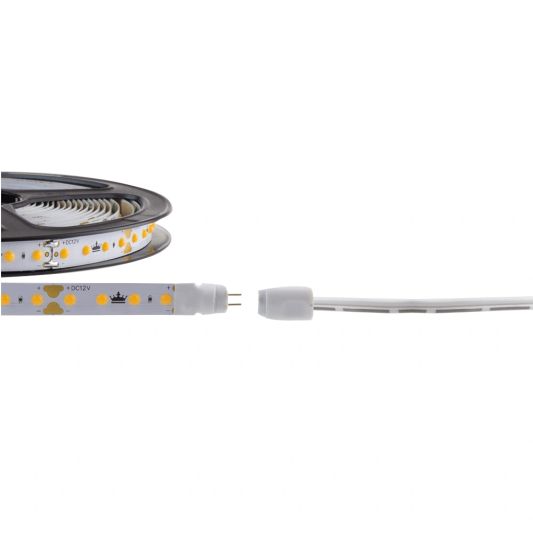 11 meter warm wit - Complete set Basic - 128 leds p/m