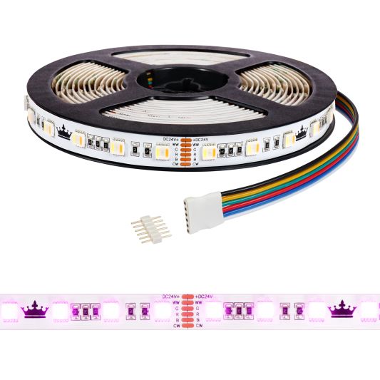 14 meter RGBWW led strip Premium met 840 leds - complete set