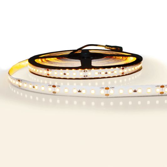15 meter constant current led strip Premium - IP20 24V - 1 lange lengte - 1800 leds warm wit 2700K