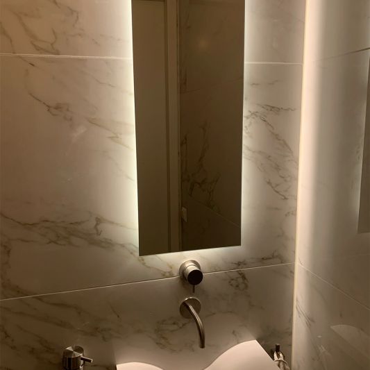 15 meter constant current led strip Premium - IP20 24V - 1 lange lengte - 1800 leds warm wit 3000K