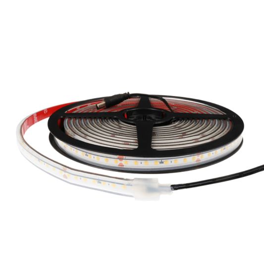15 meter led strip Helder wit - complete set - Basic 128 leds p/m
