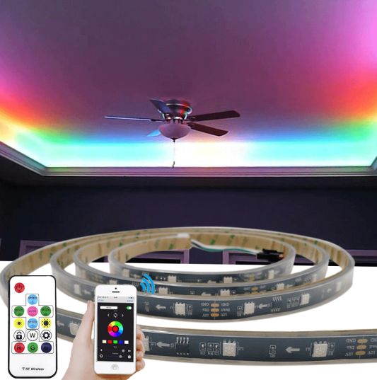 15 meter WS2811 digitale RGB led strip set - Basic