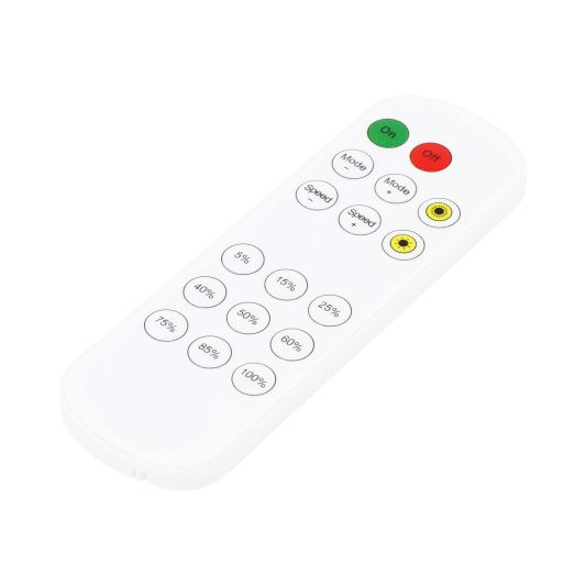 17 knops RF led strip controller met afstandsbediening