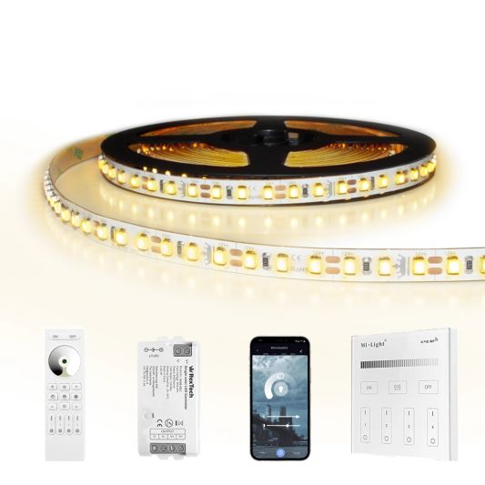 18 meter led strip Warm Wit complete set - Premium 2160 leds