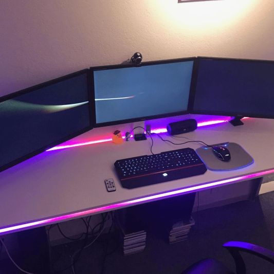 2,5 meter WS2811 digitale RGB led strip Premium - losse strip