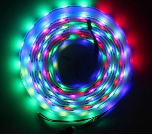 10 meter WS2811 digitale RGB led strip set - Premium