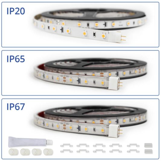 2 METER - 120 LEDS complete led strip set Warm Wit