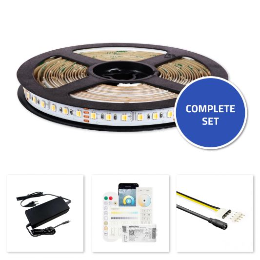 2 meter Dual White led strip complete set - Premium 240 leds