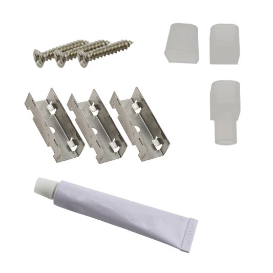 2 meter LED flex Warm Wit Midi Top View - complete set verlichting