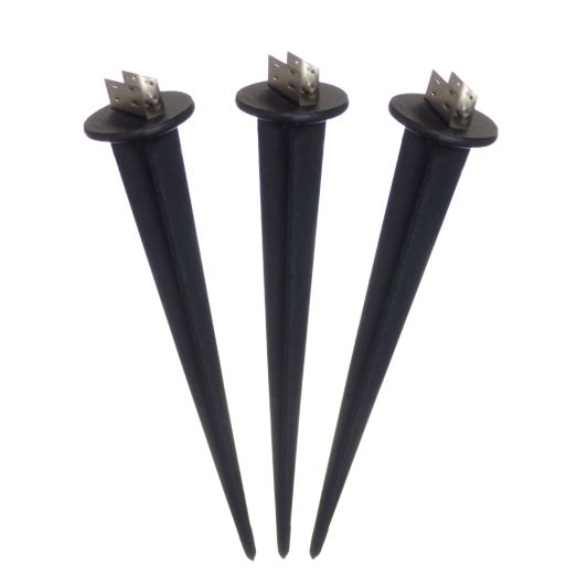 2 meter RGB Neon LED flex Midi Recht - complete set neon verlichting met grondspiezen