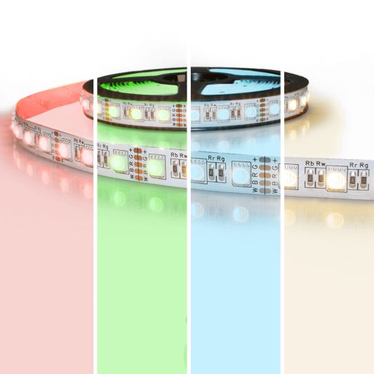 2 meter RGBW led strip Premium met 144 leds - losse strip