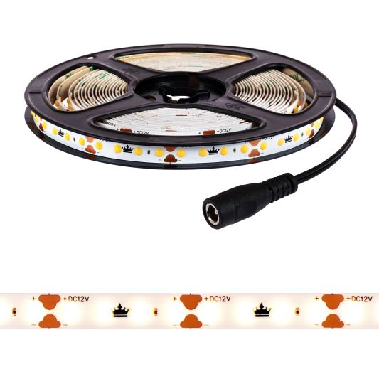 2 meter warm wit - Complete set Basic  - 128 leds p/m