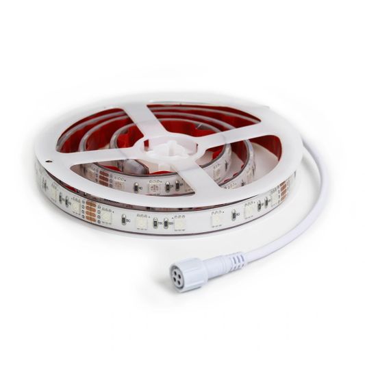 2 x RGB led strip + enkele kleur strips - 10 t/m 50 cm complete set