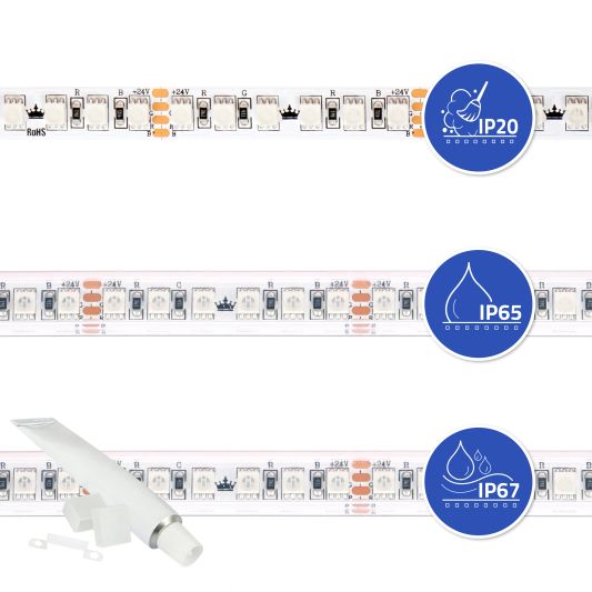 22 meter RGB Pro led strip complete set - 2640 leds