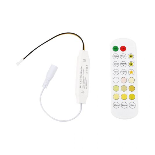 23 knops Dual White RF controller met afstandsbediening