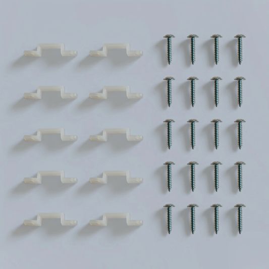 230 volt led strip - montage set