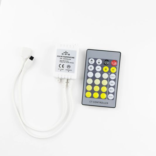 24 knops Dual White afstandsbediening IR