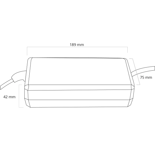 240 Watt - 12V / 20A adapter voor led strips