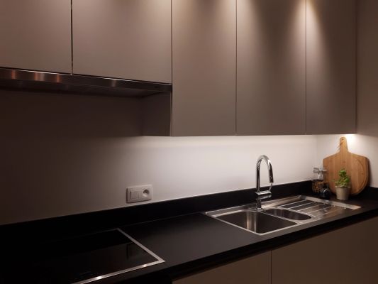 3 meter Helder Wit led strip COB met 384 leds per meter - complete set