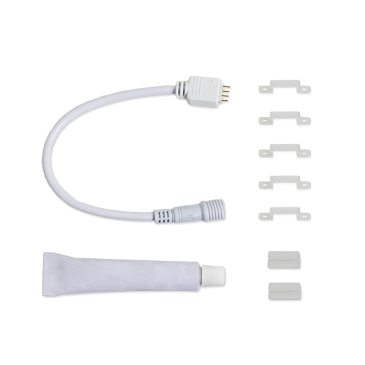 3 x RGB led strip: 70 - 100 cm complete set