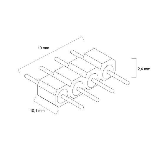 3 x STEKKER RGB type man