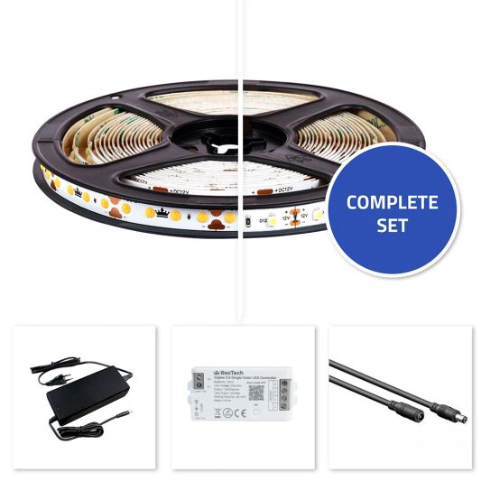 35 meter complete set witte led strip met Zigbee controller